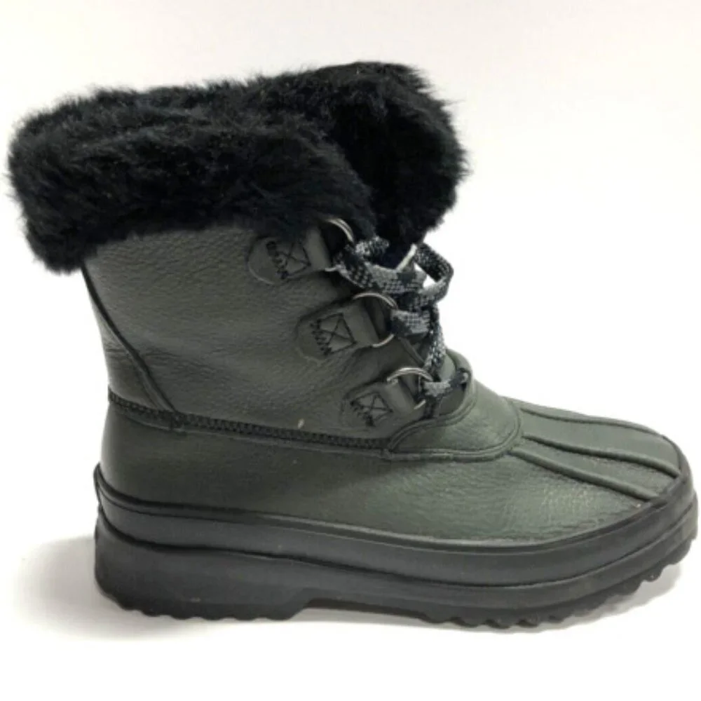 Sperry Maritime Womens Winter Boots Black Size 6.5M